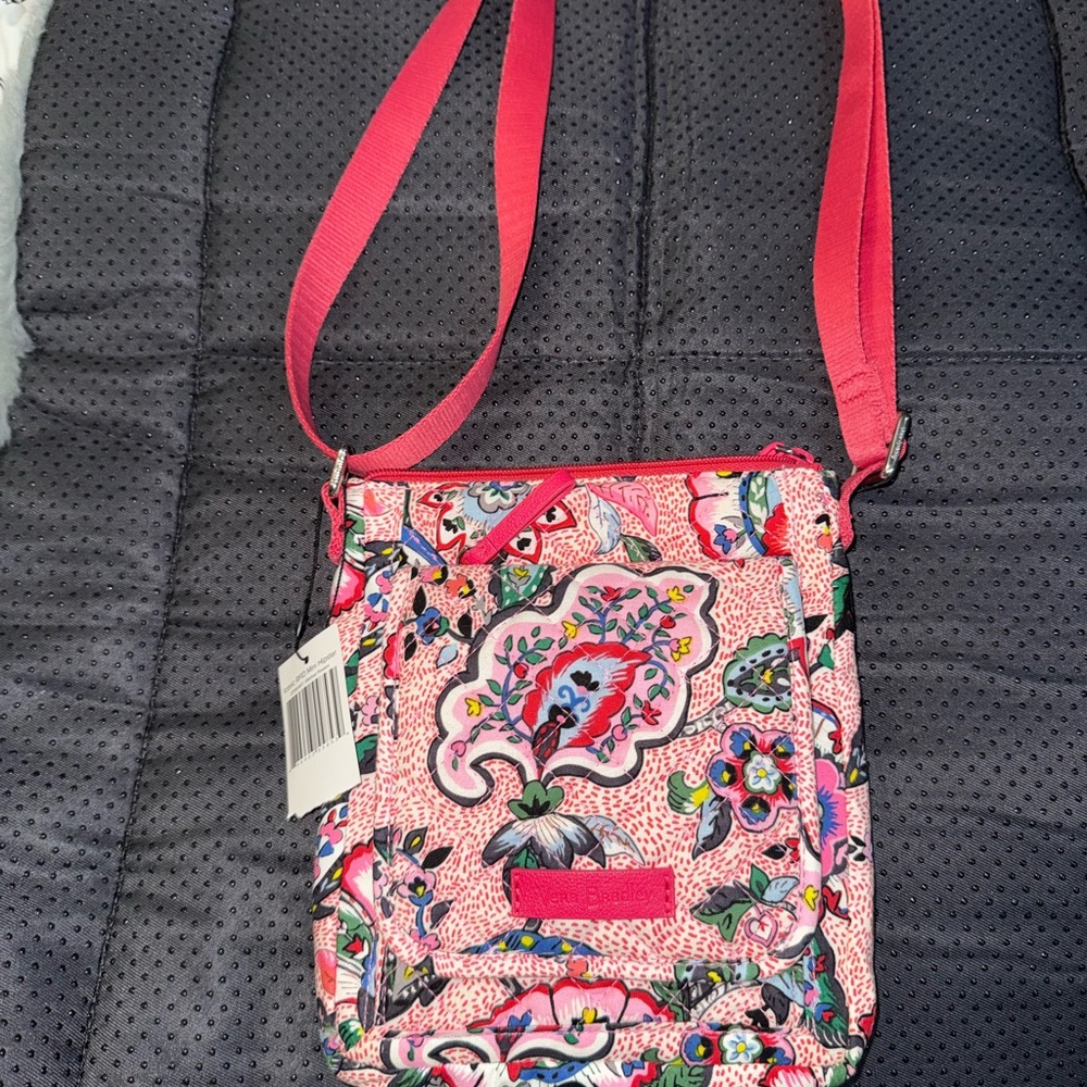 Vera Bradley Pink Floral Crossbody Bag